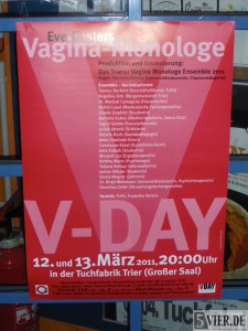 Plakat "Vagina Monologe"