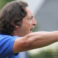 Oberliga Südwest, Eintracht Trier, Trainer Mergens, Foto: Sebastian Schwarz - 5VIER