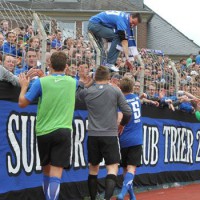Fans von Eintracht Trier. Foto: SCT - 5VIER