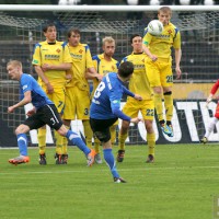 20120425 Pokal Eintracht Trier-TuS Koblenz, Tor, Freistoß, Bitburger Rheinlandpokal, Viertelfinale, Foto: Anna Lena Grasmueck - 5VIER