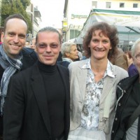 Peter Oppermann, Sven Grützmacher, Heidi Schäfer und Regisseurin Birgit Scherzer waren begeistert - 5VIER