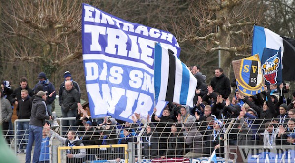 20130310 Worms - Eintracht Trier, Regionalliga Suedwest, Fans, Foto: www.5vier.de - 5VIER
