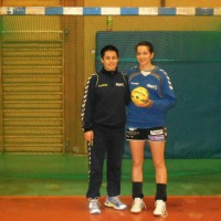Handball Miezen Trainerin Cristina Cabeza-Gutierrez