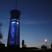 Der Wasserturm auf dem Trierer Petrisberg. Foto: Tourist-Information Trier - 5VIER
