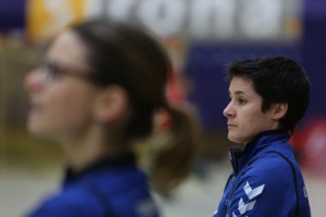 Miezen-Trainerin Cristina Cabeza Gutierrez will gegen den Aufsteiger gewinnen. Foto: TriSign