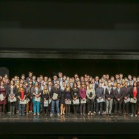Die erfolgreichsten Absolventen in IHK-Berufen des Jahrgangs 2013/14 aus der Region Trier. Foto: IHK Trier   - 5VIER