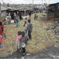 Slum Mathare in Nairobi, Kenia - 5VIER