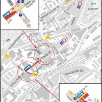 Amtlicher Stadtplan © Stadt Trier, Amt für Bodenmanagement und Geoinformation AB 1520.07/2015  - 5VIER