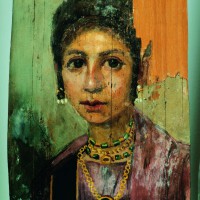 Abbildung: Mumienporträt einer jungen Frau, 96-117 n. Chr. © Stadtmuseum Simeonstift - 5VIER