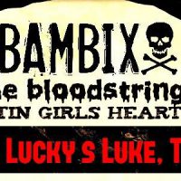 Bambix, The Bloodstrings, Tin Girls Heart im Lucky's Luke