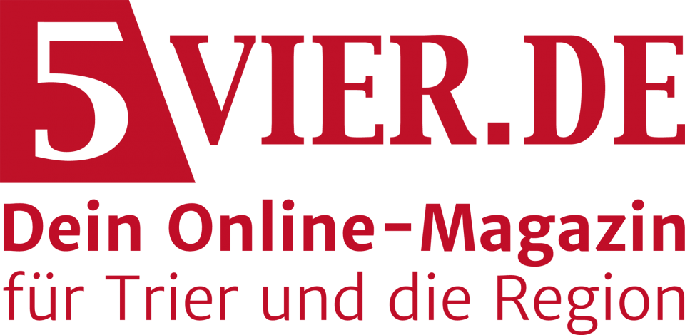 Logo 5vier Red Claim - 5VIER Online Magazin Trier und die Region