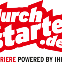 Logo der Ausbildungskampagne durchstarter.de