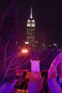 Blick von der 230 Fifth Rooftop Bar auf das Empire State Building
