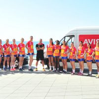 Die Frauen-Handballnationalmannschaft aus Spanien
