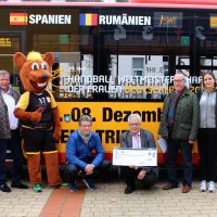 Pressetermin der Handballweltmeisterschaft der Frauen in Trier