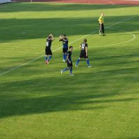 Eintracht Trier nach dem 2:0 gegen FV 07 Engers