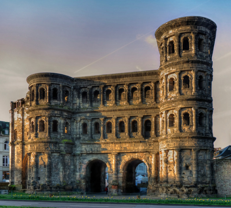 Porta Nigra - Das schwarze Tor von Trier, der ältesten Stadt Deutschlands. Foto: ttm/Th. Zühmer