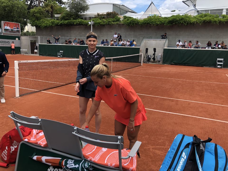 Lucie Safarova, mehrfache Grand-Slam-Siegerin im Doppel, beendete in Paris 2019 ihre erfolgreiche Tennis-Karriere. Foto: Vinzenz Anton - 5VIER