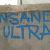 INSANE ULTRA Graffito auf einer Mauer in der Maarstraße. Foto: 5vier.de / Manuel Maus - 5VIER