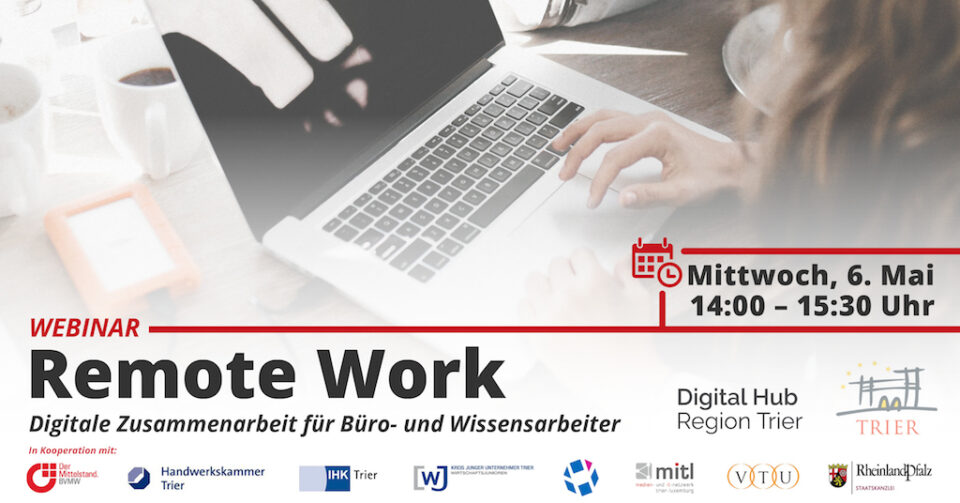 Remote Work - Webinar der WiFö Trier