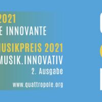 Quattropole Musikpreis 2021 Plakat
