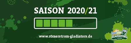 Gladiators vor der Saison 2020/12 Ladebalken