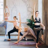 Freiluft Yoga in den Trierer Kaiserthermen