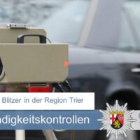 Die angekündigten Geschwindigkeitsmessungen im Bereich des Polizeipräsidiums Trier für die 45. Kalenderwoche