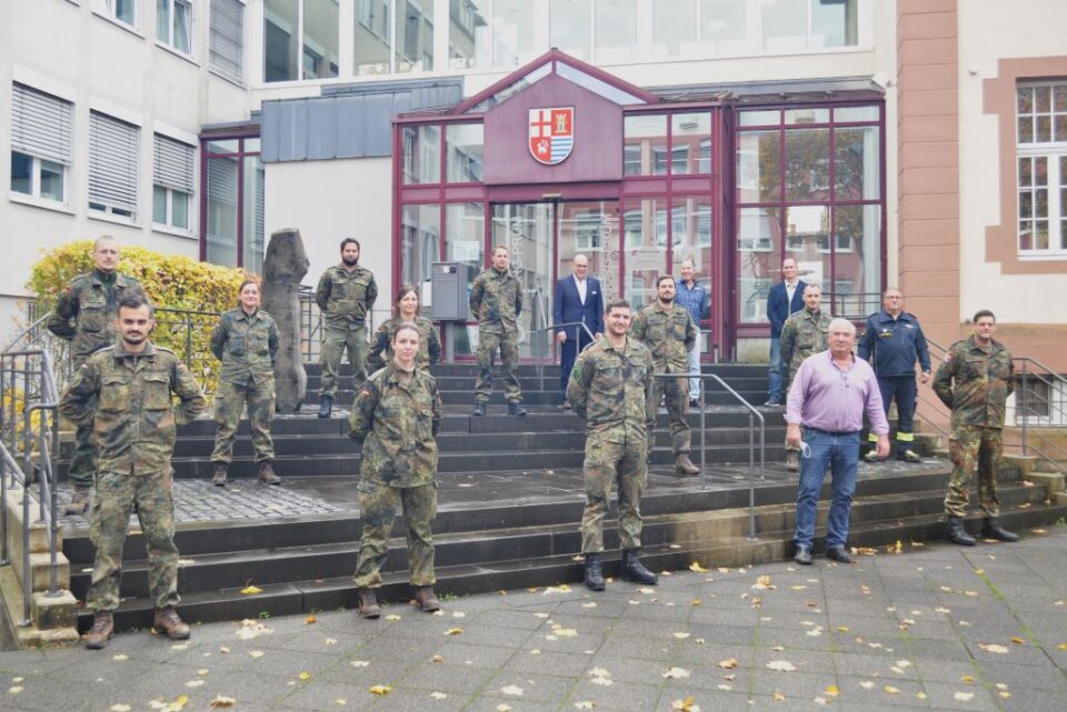 Gesundheitsamt der Kreisverwaltung erhält Unterstützung von der Bundeswehr