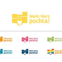Das Fan-Logo mit dem Siegerspruch mit seinen unterschiedlichen Farbvariationen. Foto: Stadt Trier