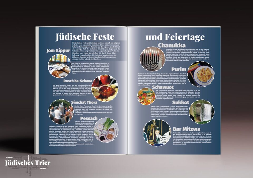 Seite aus dem Magazin "Jüdisches Trier" - Bildrechte: Ralf Kotschka