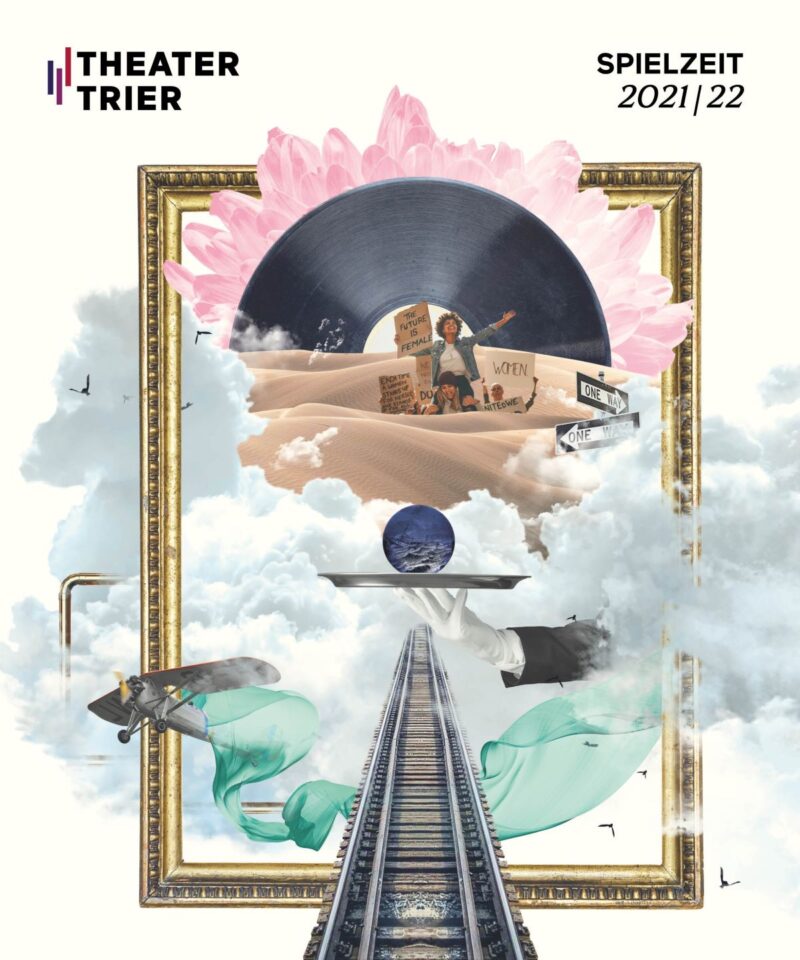 Das Cover für das neue Spielzeitheft des Theater Trier. Bildquelle: Theater Trier