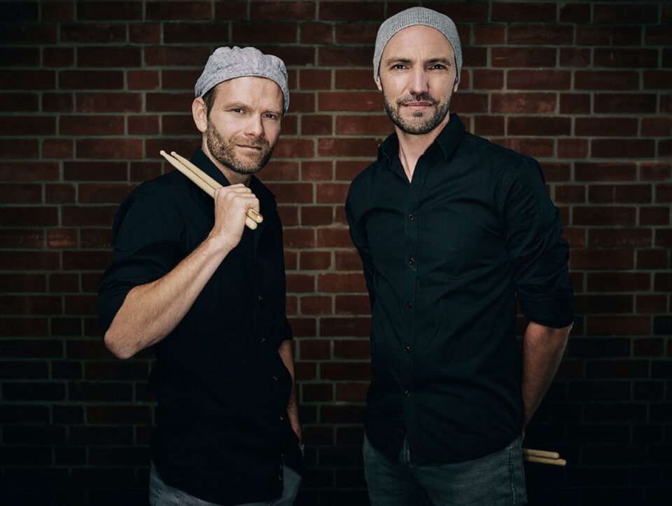 Das Percussion-Duo Double Drums gibt am Wochenende eine Doppelvorstellung. Bildquelle: Lars Ternes