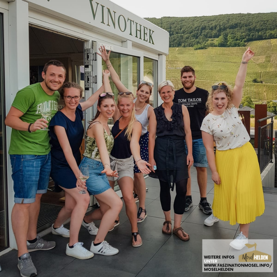 Auch die Touristinformation Piesport/Minheim hat sich mit dem Projekt „Weinbummel durch Piesport“ für den #moselhelden – Preisverleihung beworben. Bildquelle: TI Piesport/Minheim