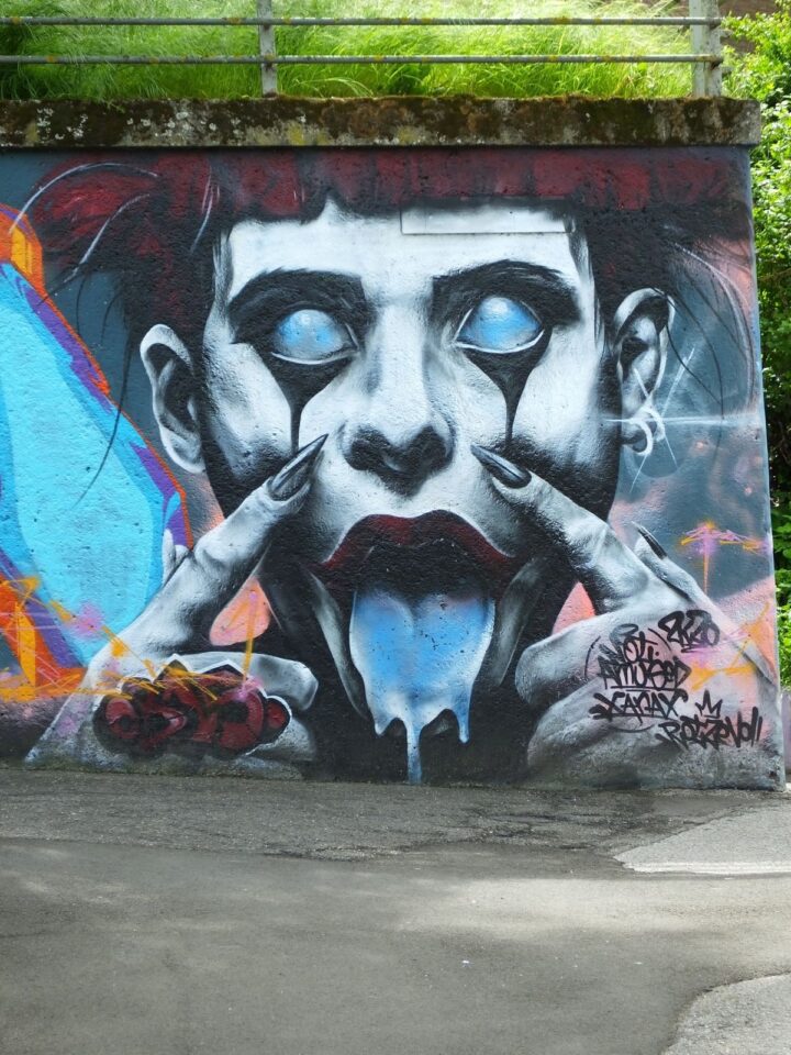 Dieses Graffiti wird bei der StreetArt-Tour von Juliane Klein auch besprochen. Bildquelle: Juliane Klein