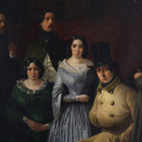 Eine Trierer Familie im 19. Jahrhundert, porträtiert von Friedrich Anton Wyttenbach – was verrät ihr Stil? Foto: © Stadtmuseum Simeonstift Trier