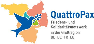 QuattroPax - Friedens- & Solidaritätsnetzwerk in der Großregion. Bildquelle: Arbeitsgemeinschaft Frieden e.V. Trier
