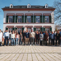 Mainzer Medizinstudierende starten in Trier ins Sommersemester 2022. Foto: Medizincampus Trier.