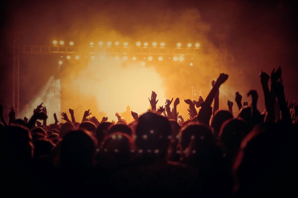 Auf dem Bild sieht man ein Musikfestival. Bildquelle: pexels