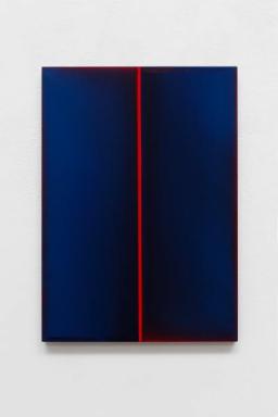 Christoph Gesing, Canal No.10, 2016, Acryl auf Holz, 42x29,7 cm