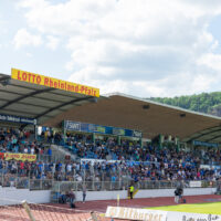 Über 4000 Fans der Eintracht Trier feuerten ihrer Mannschaft beim Saisonfinale im Moselstadion an. Foto: Frederik Herrmann - 5vier.de