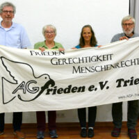 Der Vorstand der AG Frieden e.V. Trier 2022. Foto: AG Frieden e.V. Trier
