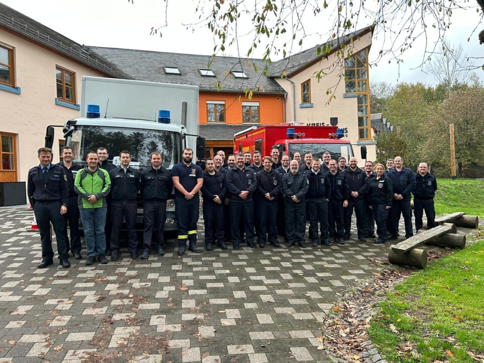 Viele helfende Hände nahmen bei der Katastrophenschutzübung von Trier-Saarburg und Kusel teil. Foto: Kreisverwaltung Trier-Saarburg.