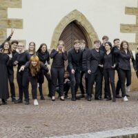 Das Bild zeigt das Jugendensemble Neue Musik Rheinland-Pfalz/Saar. Sie werden am 03.02. um 18 Uhr im Großen Saal spielen. Foto: Sabine Melchiori