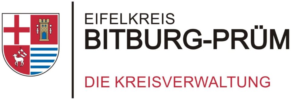 Logo der Kreisverwaltung des Eifelkreis Bitburg-Prüm. Quelle: bitburg-pruem.de