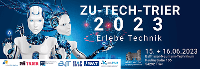 ZU-TECH-TRIER 2023: Erlebe Innovationen und präsentiere dein Unternehmen!