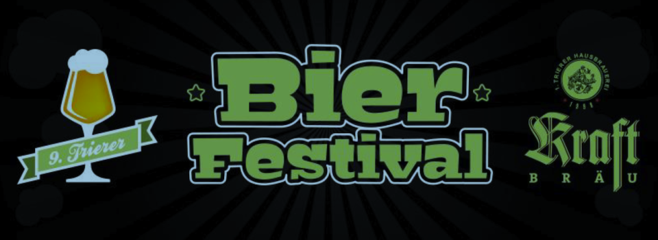 Blesius Garten Trier lädt zum 9 Trierer Bierfestival  im Oktober 2023 ein. 
