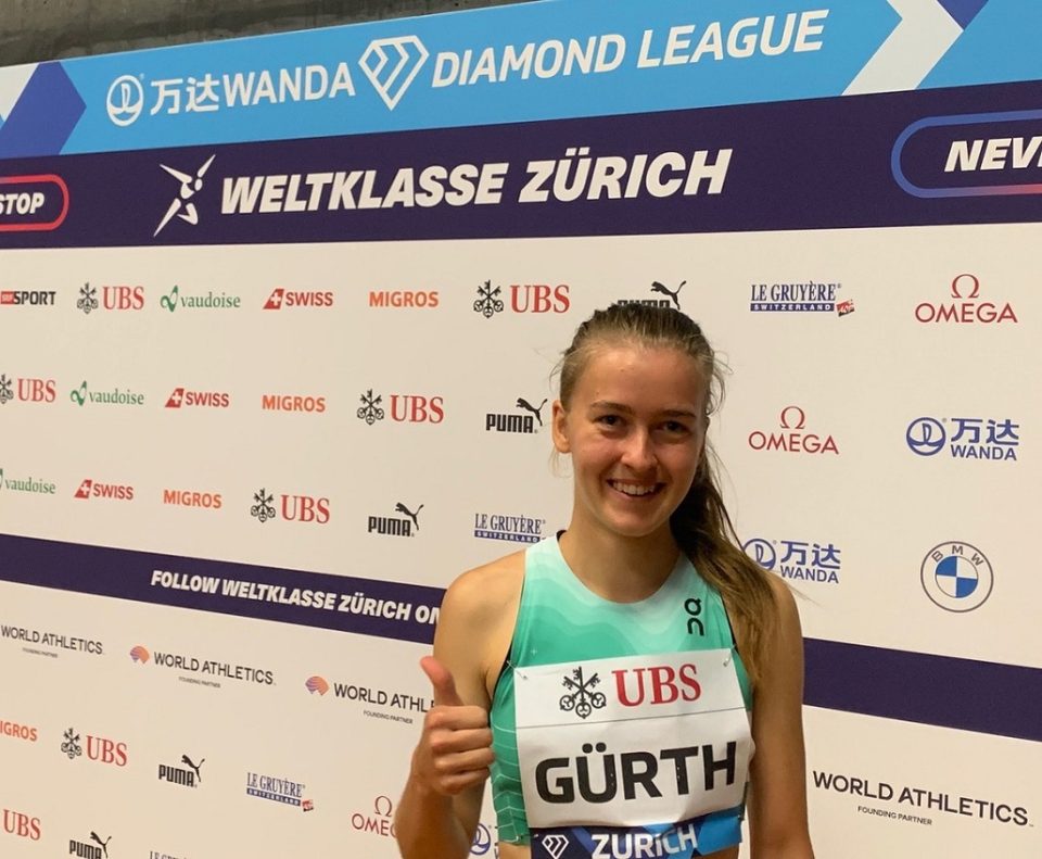 Das Foto zeigt die deutsche WM-Finalistin Olivia Gürth in Zürich. Foto: Silvesterlauf Trier