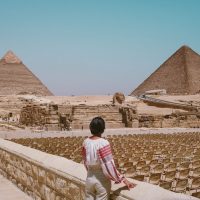 Die Pyramiden von Gizeh in Kairo. Foto: Andrea CH. via pexels
