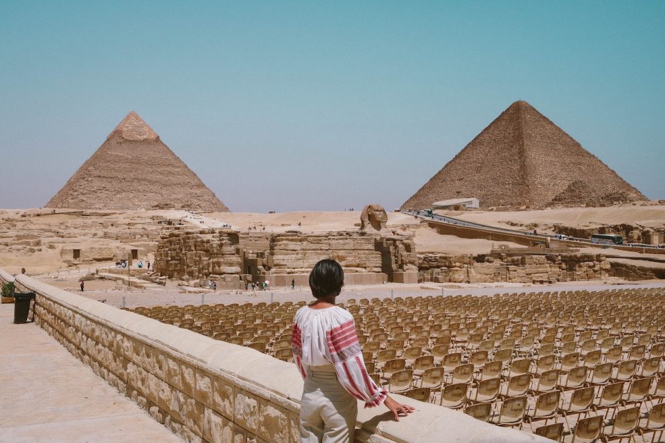 Die Pyramiden von Gizeh in Kairo. Foto: Andrea CH. via pexels